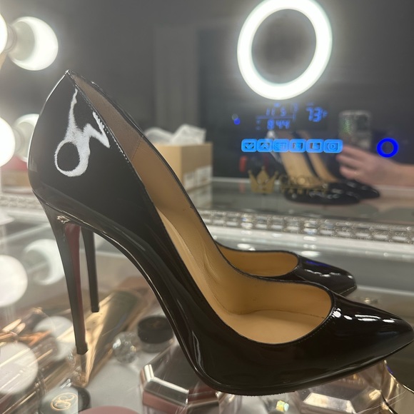 New! PERFECT with protective soles - Kate 120 Pumps, black. Protected soles. - Picture 6 of 6